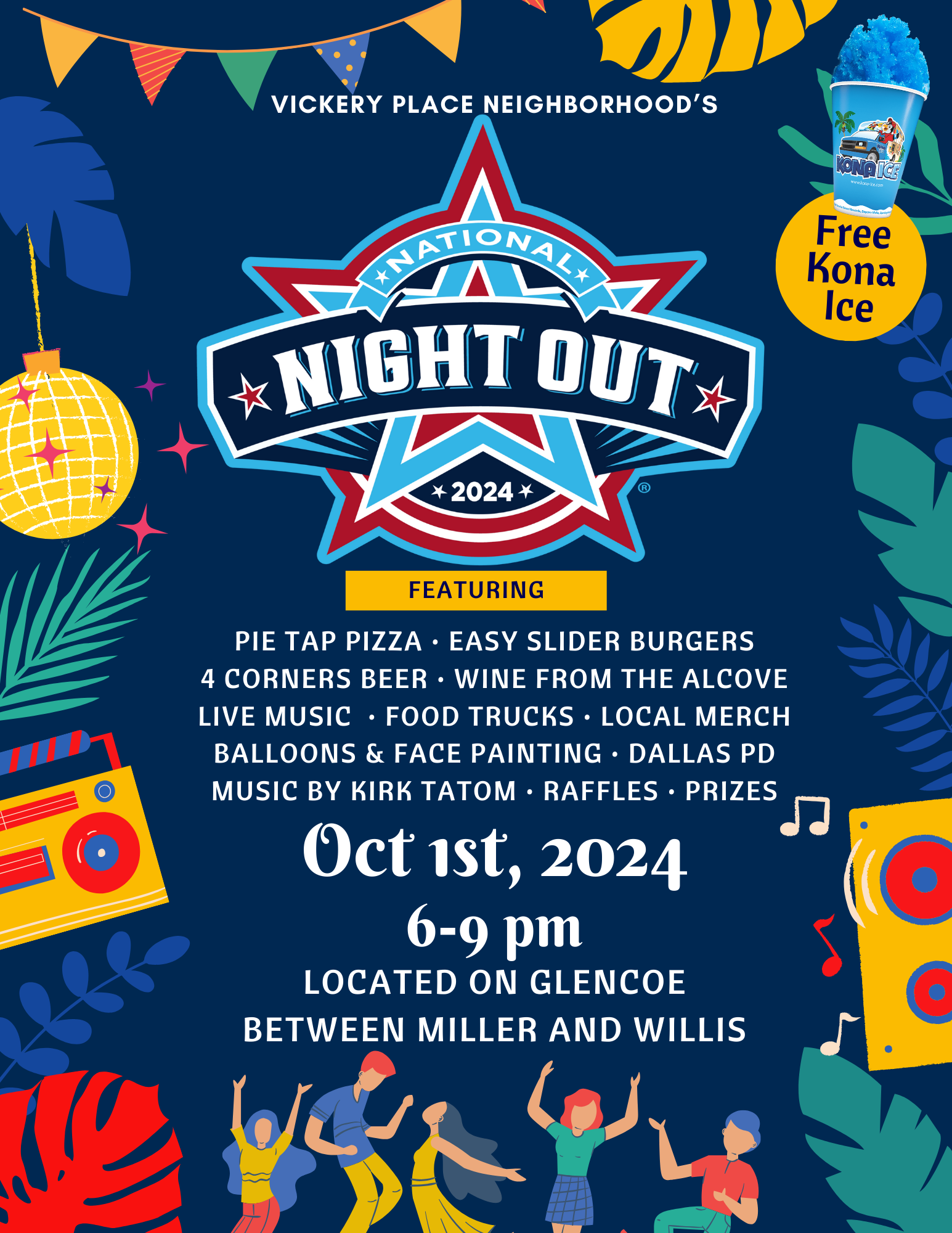 Reminder! National Night Out - Tomorrow @ 6-9pm