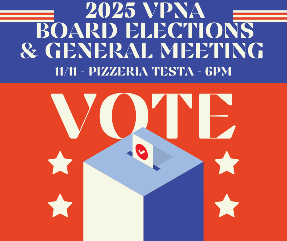 November General Board Meeting and Election - Pizzeria Testa 11/11 @ 6PM