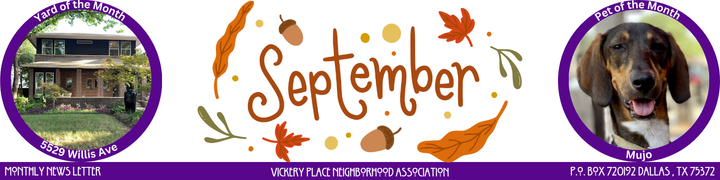 September Newsletter