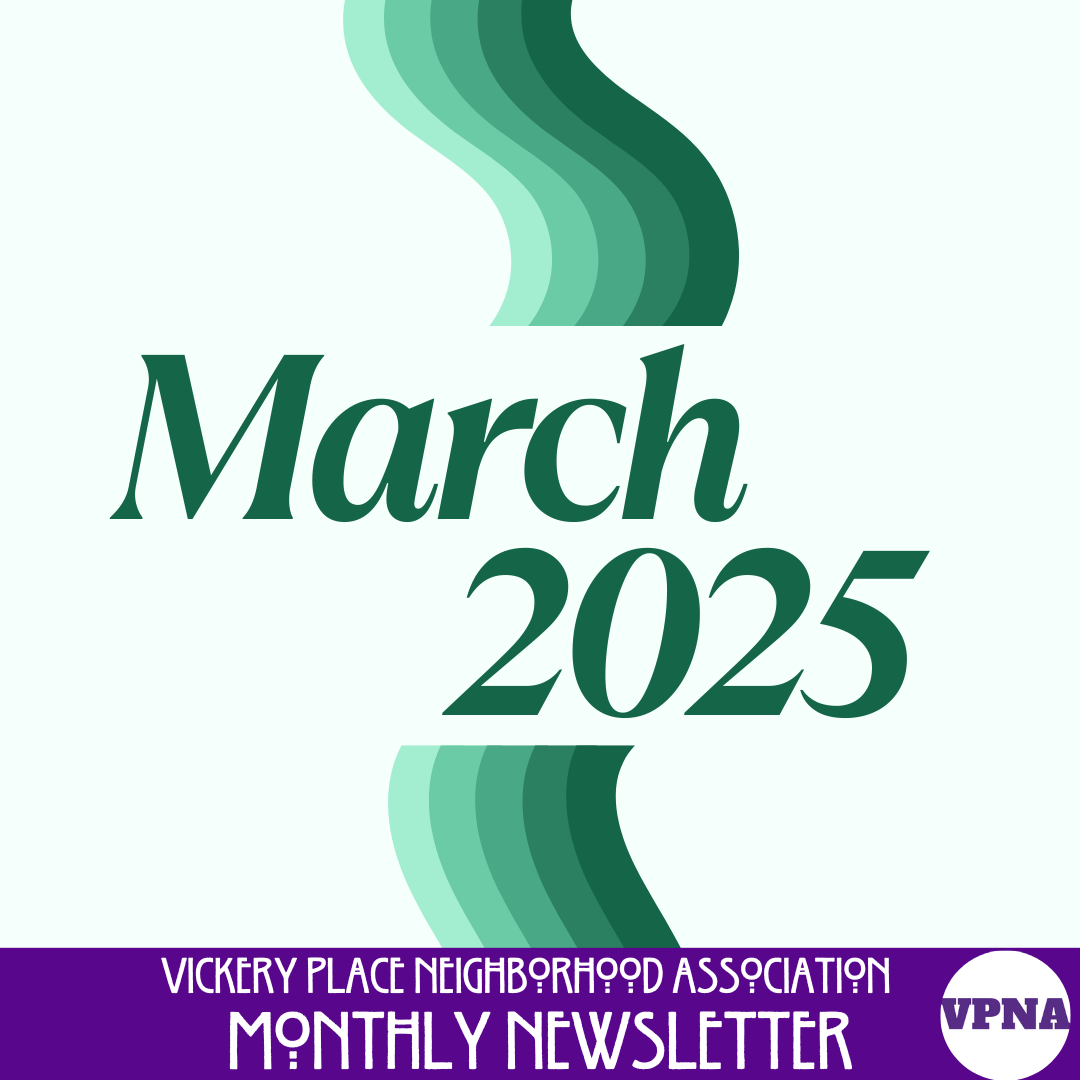 March Neighborhood Newsletter